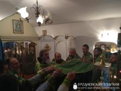 Соборное богослужение духовенства Волковысского благочиния