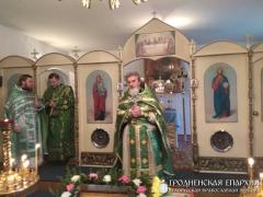 Соборное богослужение духовенства Волковысского благочиния