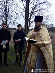 В храме деревни Горностаевичи установили информационный стенд