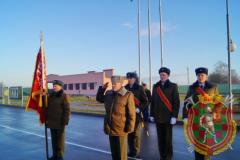 Заместитель военного отдела принял участие в мероприятии, посвященном вручению Боевого Знамени