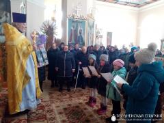 Престольный праздник храма деревни Дубно