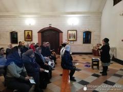 Беседа на тему: «От Репина не спрячешь души своей» в домовой церкви Архиерейского Подворья