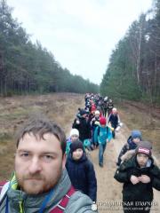 Поход православной скаутской дружины