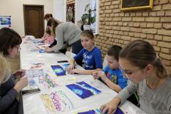 Творческие мастер-классы прошли в воскресной школе Покровского собора