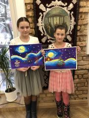 Творческие мастер-классы прошли в воскресной школе Покровского собора