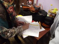 Молодежное братство Покровского собора устроило колядный вечер в доме-интернате (д. Сколобово)