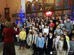 Рождественский утренник воскресной школы храма в честь иконы Божией Матери «Всех скорбящих Радость» г. Мосты