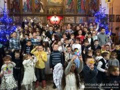 Рождественский утренник воскресной школы храма в честь иконы Божией Матери «Всех скорбящих Радость» г. Мосты