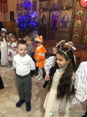 Рождественский утренник воскресной школы храма в честь иконы Божией Матери «Всех скорбящих Радость» г. Мосты