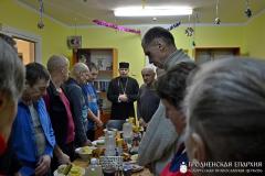 Благотворительный ужин для посетителей Гродненского городского дома ночного пребывания 