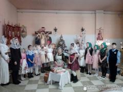 Рождественский праздник "Яркая звёздочка" на приходе агрогородка Обухово