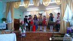 Празднование святок в школе деревни Верейки