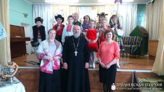 Празднование святок в школе деревни Верейки