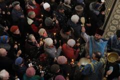 В праздник Сретения Господня архиепископ Артемий возглавил богослужения в Покровском соборе