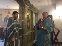 Братчики православного общества трезвости "Покровское" посетили приход в честь Усекновения главы Иоанна Предтечи