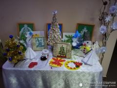 Рождественская выставка работ воскресной школы кафедрального собора Волковыска