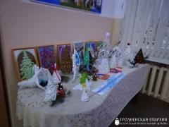 Рождественская выставка работ воскресной школы кафедрального собора Волковыска