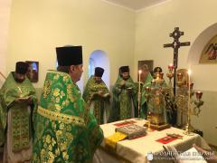 В храме агрогородка Орля состоялось соборное богослужение духовенства Щучинского и Вороновского благочиний