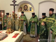 В храме агрогородка Орля состоялось соборное богослужение духовенства Щучинского и Вороновского благочиний