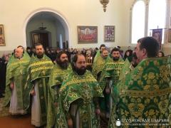 В храме агрогородка Орля состоялось соборное богослужение духовенства Щучинского и Вороновского благочиний