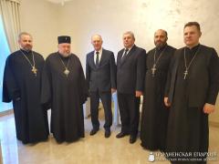 Губернатор Гродненской области посетил Архиерейское Подворье