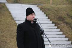 Священник принял участие в митинге, посвященном годовщине вывода войск из Афганистана