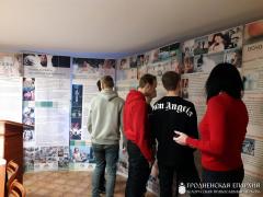 Встреча со священником в строительном лицее №1 города Гродно