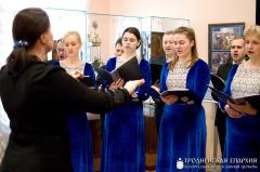 В рамках фестиваля «Коложский Благовест» состоялось открытие выставки «Богословие красоты»