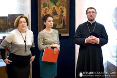 В рамках фестиваля «Коложский Благовест» состоялось открытие выставки «Богословие красоты»