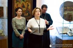 В рамках фестиваля «Коложский Благовест» состоялось открытие выставки «Богословие красоты»