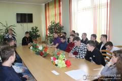 Встреча со священником в лицее города Скидель