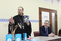 Презентация сборника "Каложскі Дабравест" в научной библиотеке ГрГУ