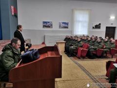 Священник посетил 6-ю отдельную механизированную бригаду