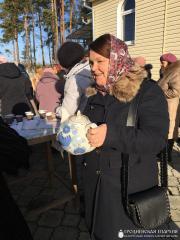 Масленица на приходе святого пророка Ильи города Мосты