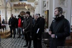 Молебен для хоккеистов "Немана" совершили в Покровском соборе