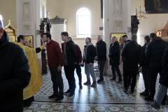 Молебен для хоккеистов "Немана" совершили в Покровском соборе