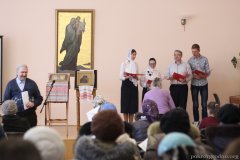 Встреча со свидетелями помощи Божией по молитвам блаженной Валентины Минской прошла в Покровском соборе