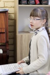 Владыка Артемий пообщался с воспитанниками певческой студии "Соборные воробушки"