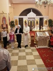 Масленица на приходе агрогородка Обухово