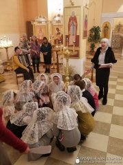 Масленица на приходе агрогородка Обухово