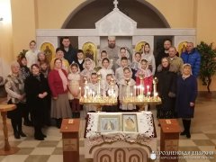 Масленица на приходе агрогородка Обухово