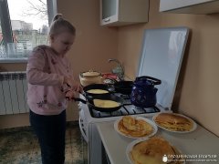 Масленица на приходе поселка Зельва