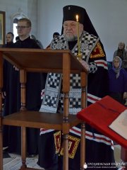 Вялікае павячэр'е з чытаннем пакаяннага канона прападобнага Андрэя Крыцкага ў Свята-Мікольскім дамовым храме