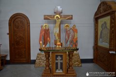 Вялікае павячэ'е з чытаннем пакаяннага канона Андрэя Крыцкага ў храме Сабора Усіх Беларускіх Святых