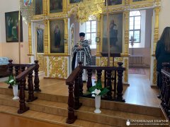 Cоборное богослужение духовенства Берестовицкого благочиния