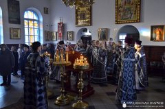 Боская Літургія Ранейасвячоных Дароў у храме святога роўнаапостальнага князя Уладзіміра