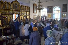 Боская Літургія Ранейасвячоных Дароў у храме святога роўнаапостальнага князя Уладзіміра