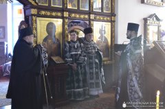 Боская Літургія Ранейасвячоных Дароў у храме святога роўнаапостальнага князя Уладзіміра