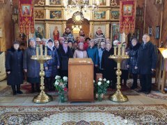 Соборное богослужение духовенства Вороновского благочиния