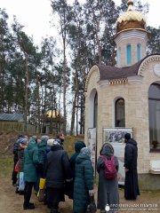 Прихожане агрогородка Обухово совершили паломничество в Свято-Елисеевский  мужской монастырь